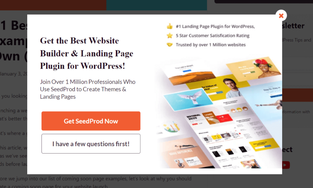 6 Best WordPress Popup Plugins To Increase Conversions