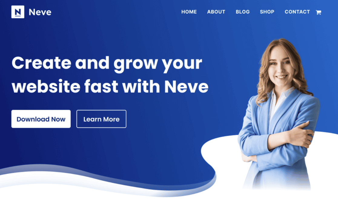 Neve theme free WordPress