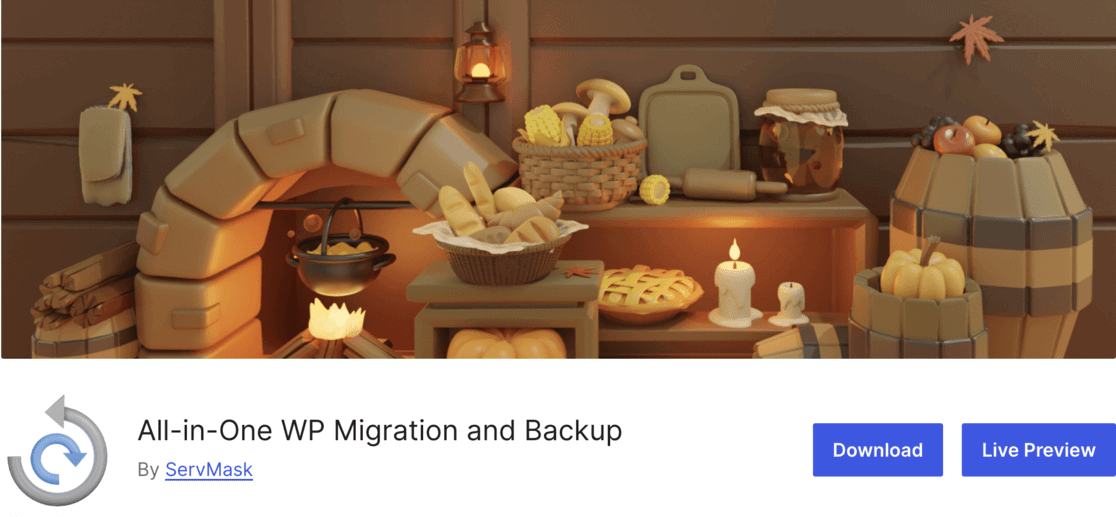 All in one wp migration and backup plugin